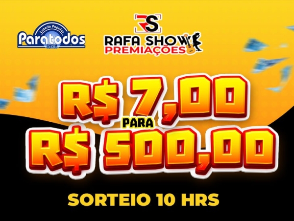 R$ 7,00 PRA R$ 500,00 21/11 10Hrs 2. RESERVA 10 MINUTOS 